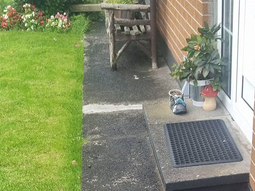 Aqua Pro Pressure Washing back path before